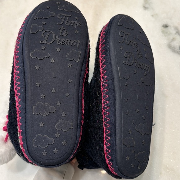 NWOT Totes Faux Fur House Slippers - Picture 4 of 5